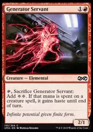 Ultimate Masters - Servant du générateur