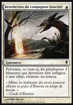 Zendikar - Bénédiction du compagnon bouclier