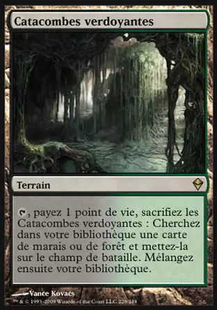 Zendikar - Catacombes verdoyantes