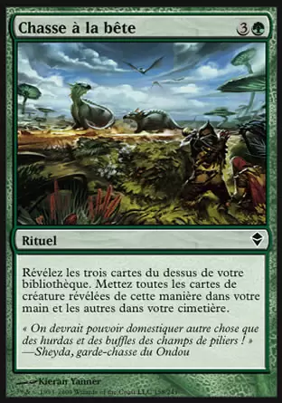 Zendikar - Chasse à la bête