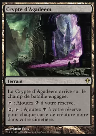 Zendikar - Crypte d\'Agadeem
