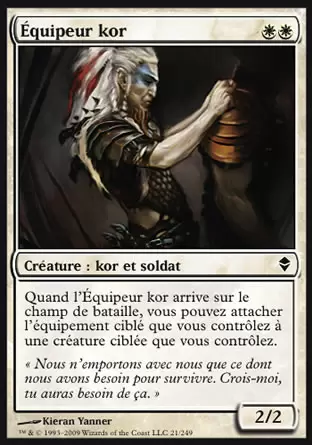 Zendikar - Équipeur kor