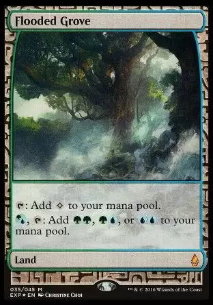 Zendikar Expeditions - Bosquet inondé