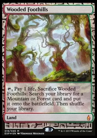 Zendikar Expeditions - Contreforts boisés