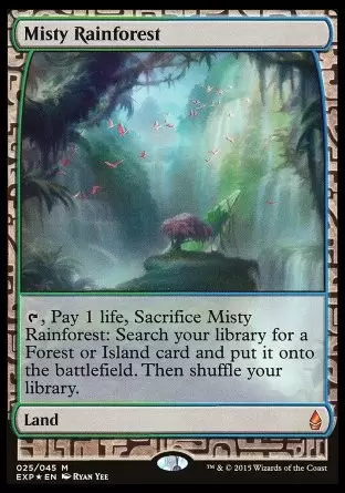 Zendikar Expeditions - Forêt pluviale embrumée