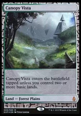 Zendikar Expeditions - Vue de la canopée