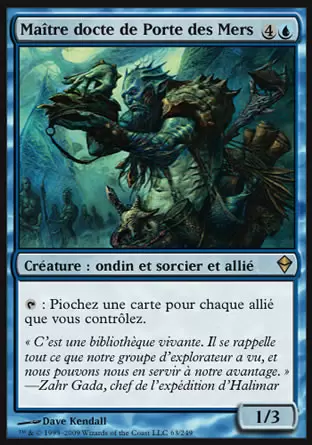 Zendikar - Maître docte de Porte des Mers