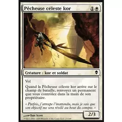 Pêcheuse céleste kor