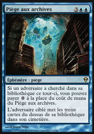 Zendikar - Piège aux archives