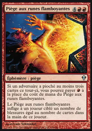 Zendikar - Piège aux runes flamboyantes