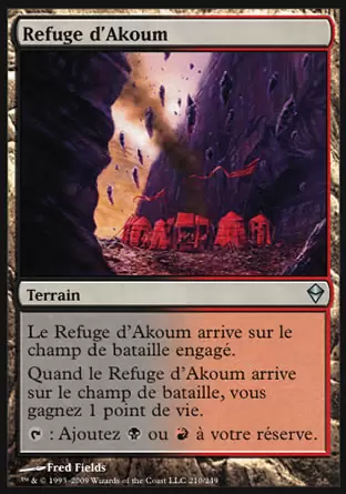 Zendikar - Refuge d\'Akoum