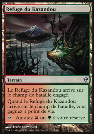 Zendikar - Refuge du Kazandou