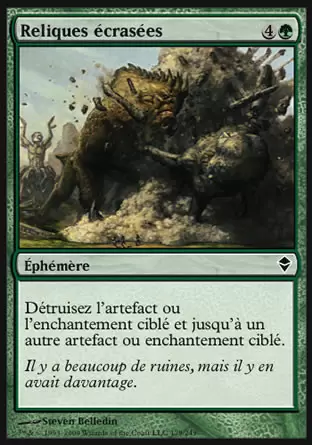 Zendikar - Reliques écrasées