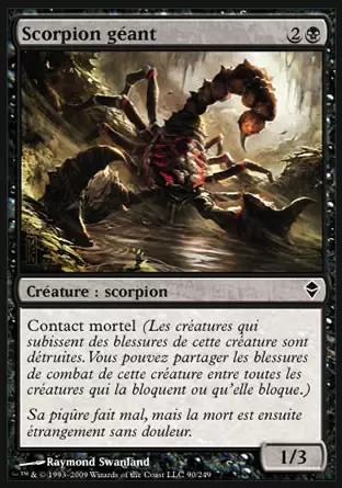 Zendikar - Scorpion géant