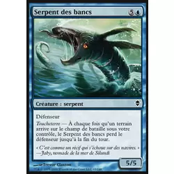 Serpent des bancs