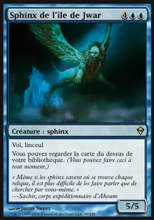 Zendikar - Sphinx de l\'île de Jwar