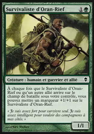 Zendikar - Survivaliste d\'Oran-Rief