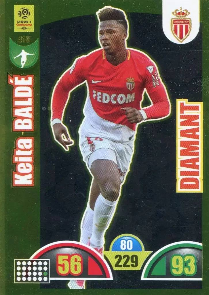 Adrenalyn XL : 2018-2019 (France) - Keita Baldé Diao - AS Monaco