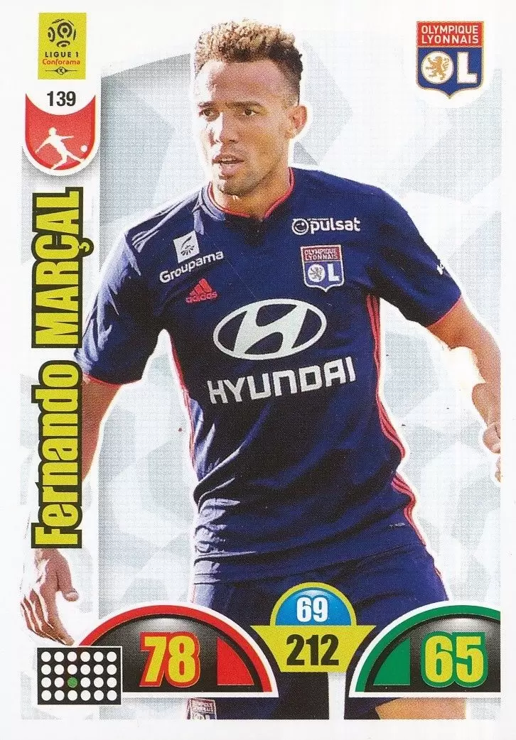 Adrenalyn XL : 2018-2019 (France) - Fernando Marçal - Olympique Lyonnais
