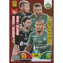 Mathieu Debuchy / Neven Subotić / Loïc Perrin / Gabriel Silva - AS Saint-Étienne