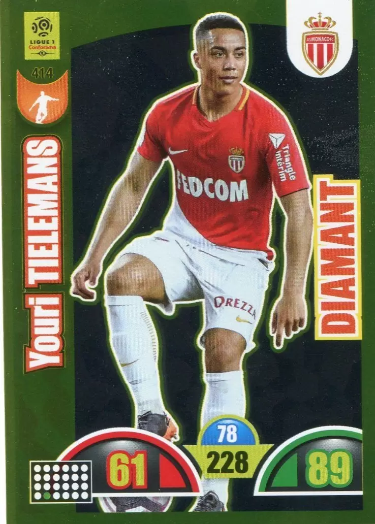 Adrenalyn XL : 2018-2019 (France) - Youri Tielemans - AS Monaco