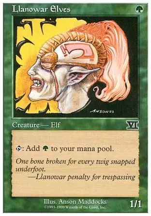 Battle Royale - Elfes de Llanowar