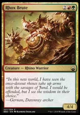Battlebond - Brute rhox