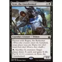 Krav, the Unredeemed