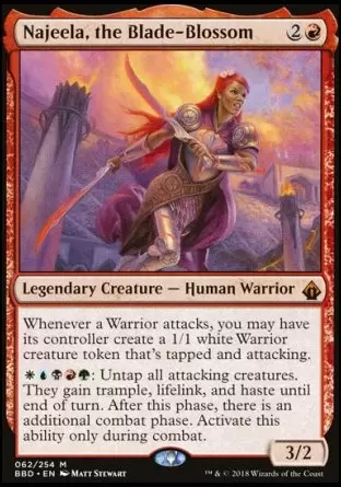 Battlebond - Najeela, the Blade-Blossom