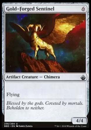 Battlebond - Sentinelle forgée d\'or