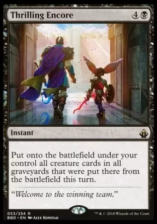 Battlebond - Thrilling Encore