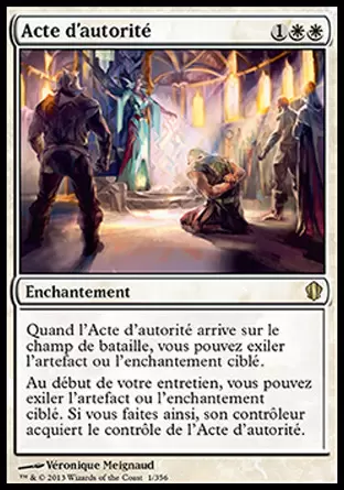Commander 2013 - Acte d\'autorité