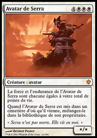 Commander 2013 - Avatar de Serra