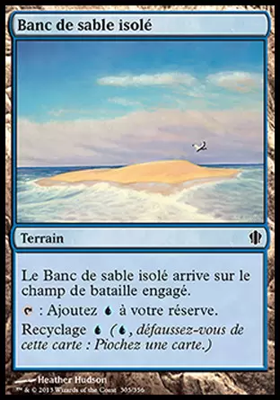 Commander 2013 - Banc de sable isolé