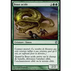 Boue acide