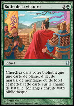 Commander 2013 - Butin de la victoire