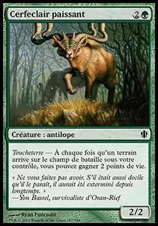 Commander 2013 - Cerfeclair paissant