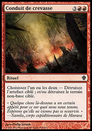 Commander 2013 - Conduit de crevasse
