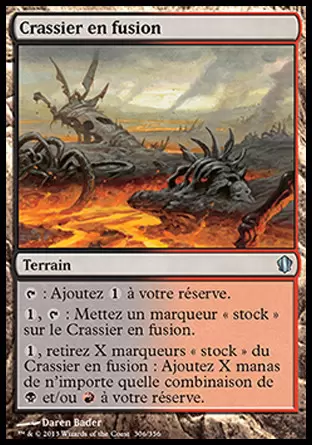 Commander 2013 - Crassier en fusion