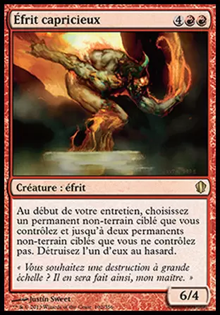 Commander 2013 - Éfrit capricieux