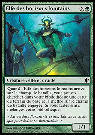 Commander 2013 - Elfe des horizons lointains
