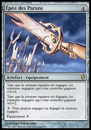 Commander 2013 - Épée des Paruns