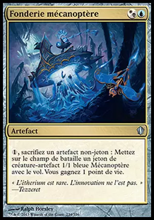 Commander 2013 - Fonderie mécanoptère