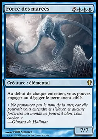 Commander 2013 - Force des marées