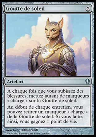 Commander 2013 - Goutte de soleil