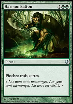 Commander 2013 - Harmonisation