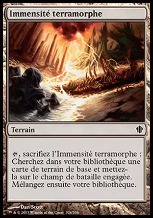 Commander 2013 - Immensité terramorphe
