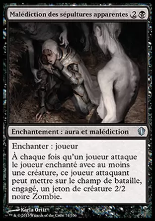 Commander 2013 - Malédiction des sépultures apparentes