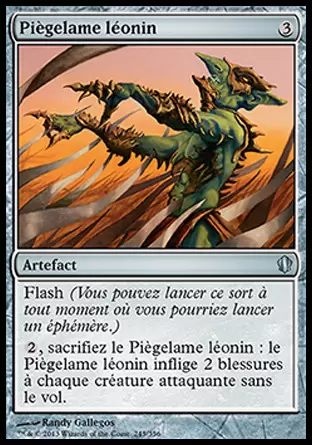 Commander 2013 - Piègelame léonin
