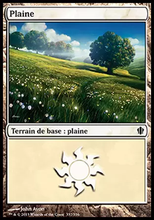 Commander 2013 - Plaine